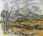 Paul Cezanne Mont Sainte-Victoire oil